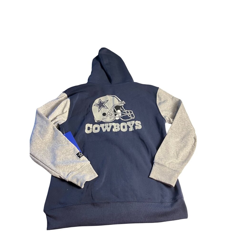 Dallas Cowboys Nfl Full Zip L Hooded Sweatshirt Hoodie Official Licensed Product